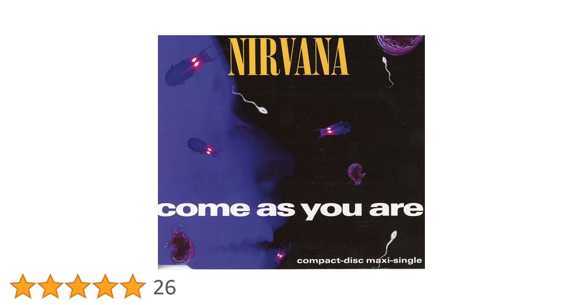 NIRVANA【希少】COME AS YOU ARE Come As You Are: Amazon.co.uk: CDs & Vinyl